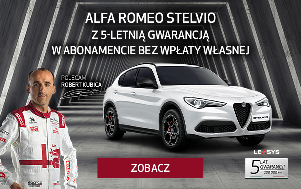 ALFA ROMEO – 5 LAT GWARANCJI