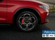 Alfa Romeo Stelvio Veloce Q4 AT 2.0 280 KM| Alfa Red| Szklany dach|Czarna skóra| MY23