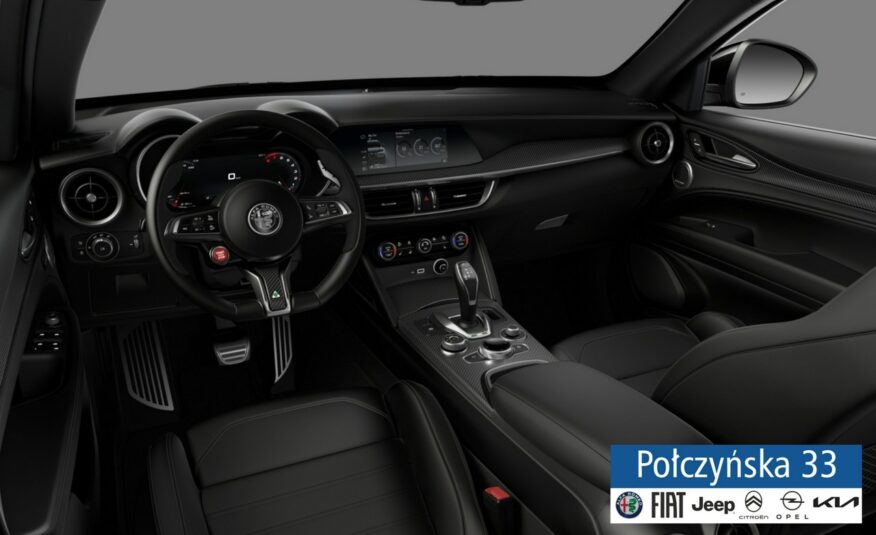 Alfa Romeo Stelvio Quadrifoglio 2.9 V6 520 KM AT8 Q4 | Czerwona perła – Etna Red  | MY23