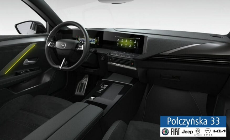 Opel Astra ST GS 1.2 AT8 130KM S/S|Srebrny|Navi+| Pakiet Intelli-Drive|Alcantara