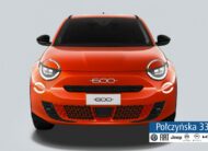 Fiat 600 1.2 100 KM DCT6 Hybrid | wersja La Prima| Pomarańczowy