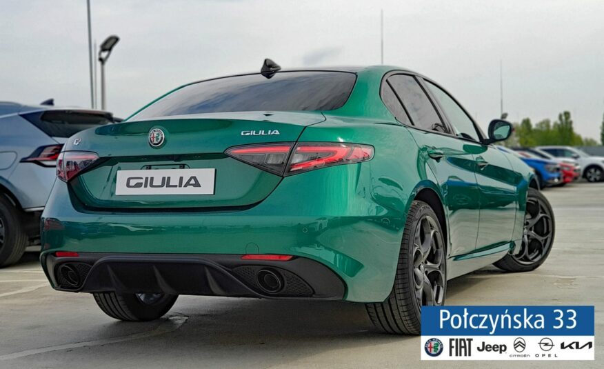 Alfa Romeo Giulia Tributo Italiano 2.0 280KM AT8 AWD| Montreal Green| MY24